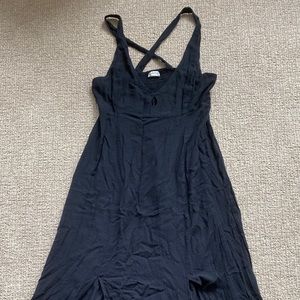 Intimately Free People Black Slip Dress